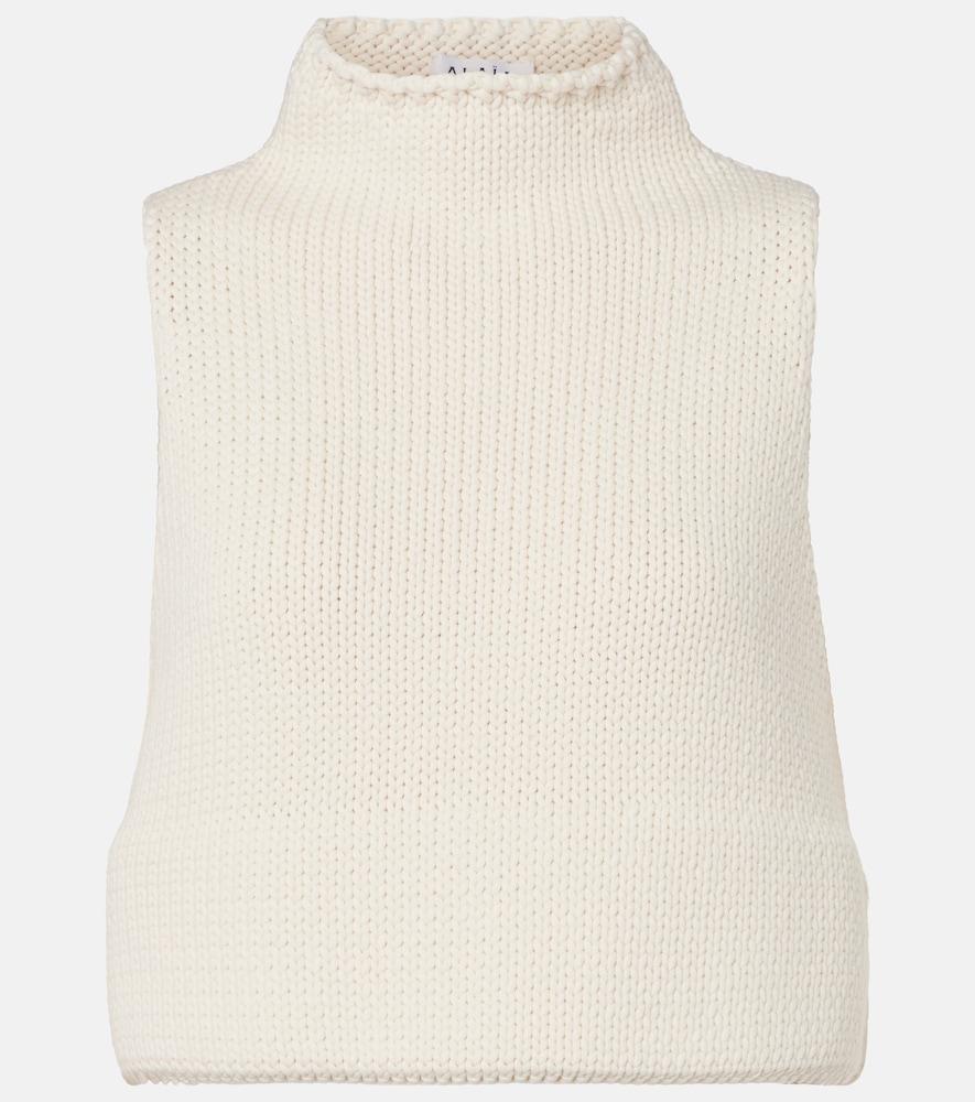 alaïa cropped cotton