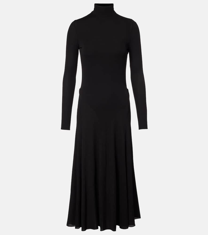 alaïa cutout midi dress