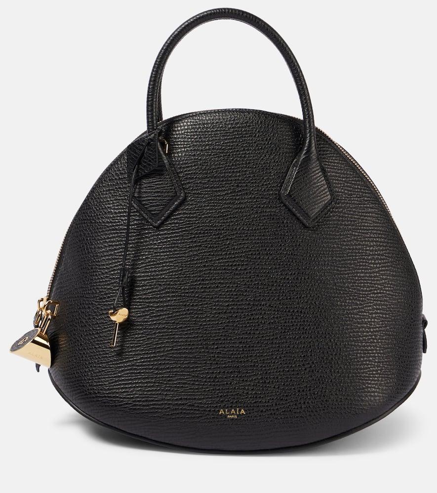 alaïa dome 32 leather tote bag