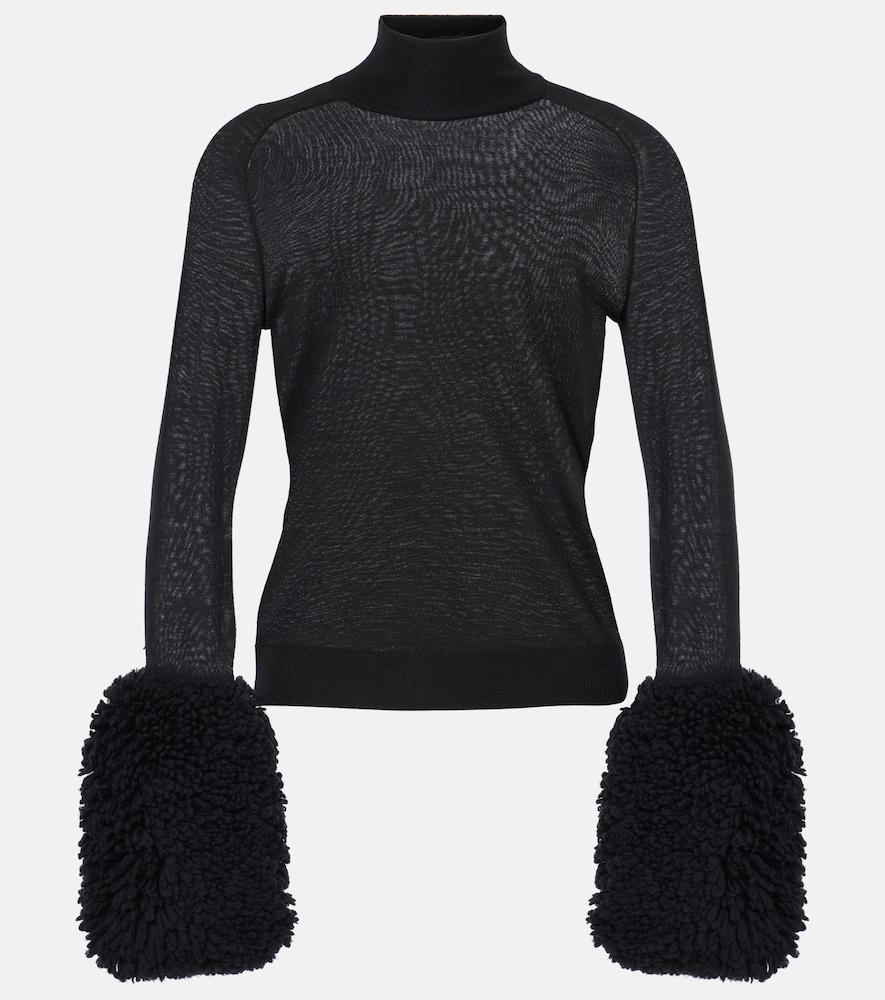 alaïa faux fur