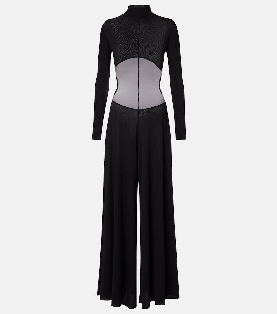 alaïa flared jumpsuit