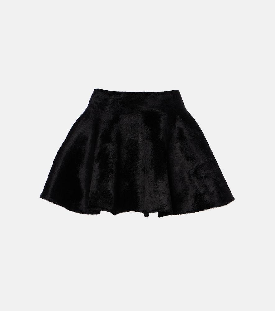 alaïa flared wool