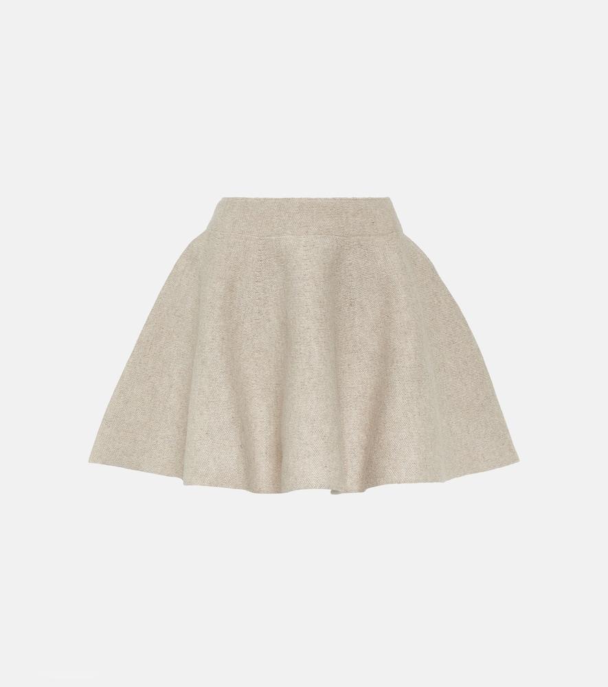 alaïa flared wool