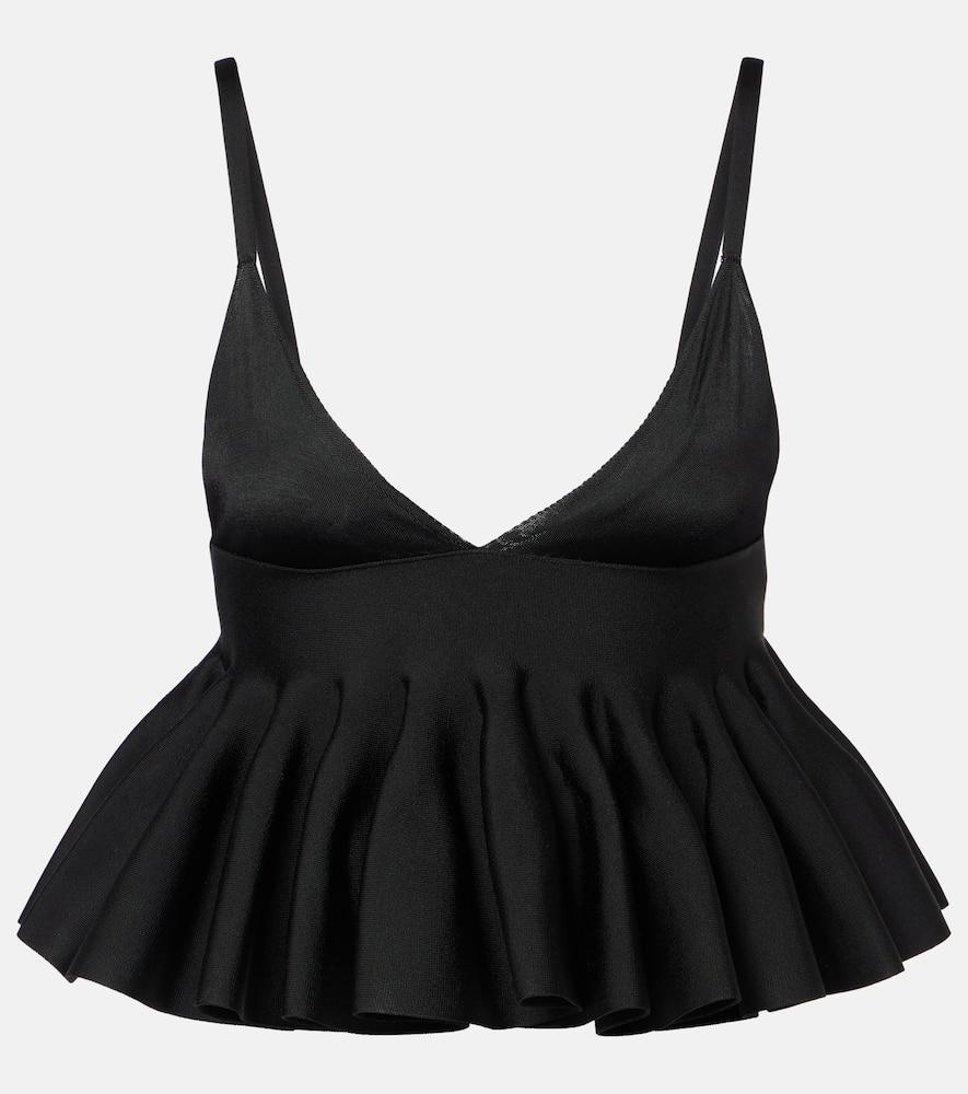alaïa godet bra top