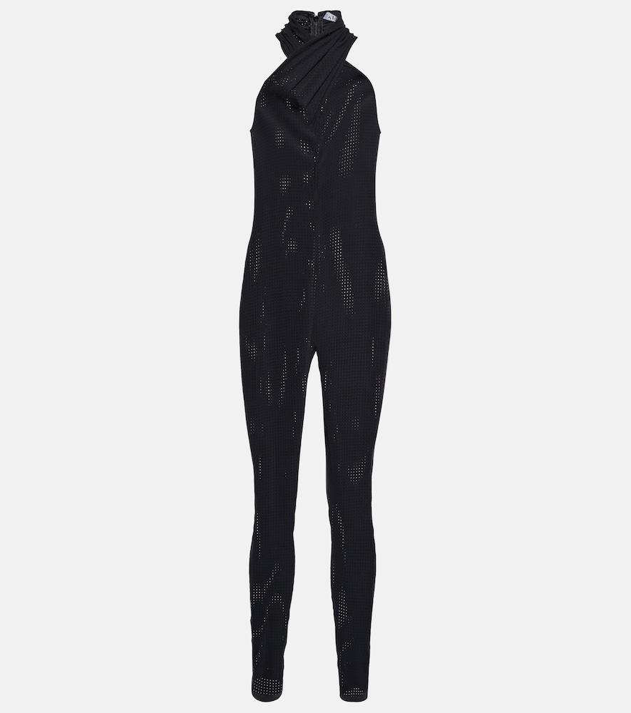 alaïa halterneck jumpsuit