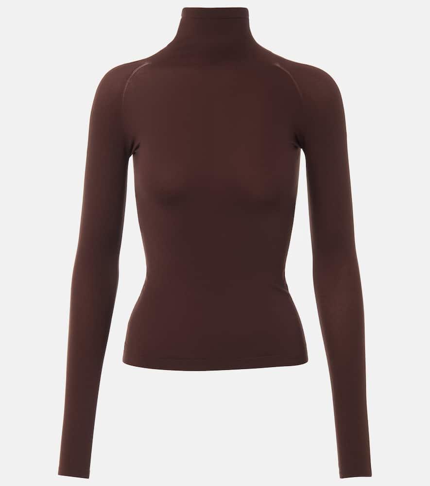 alaïa jersey top