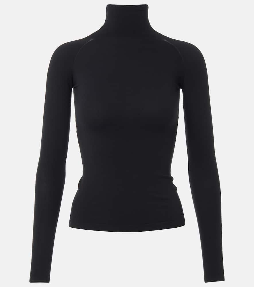 alaïa jersey top