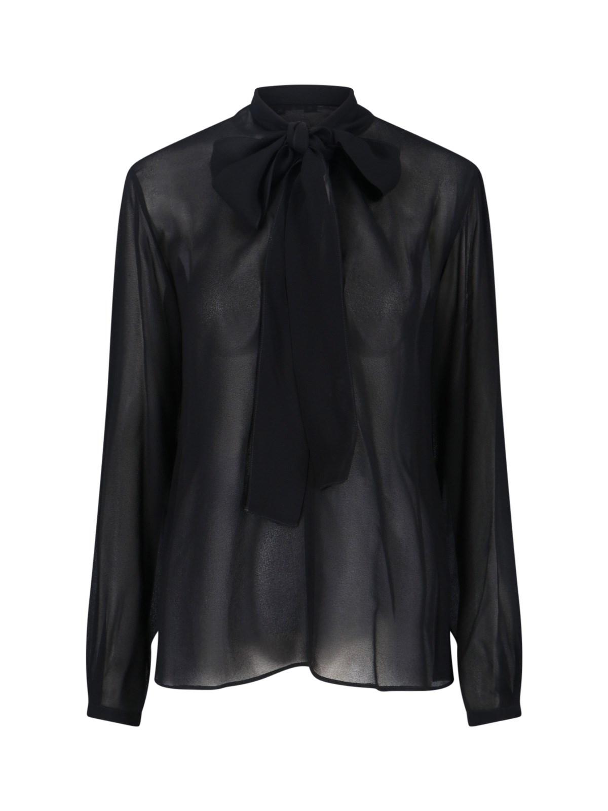 alaïa lavallière shirt