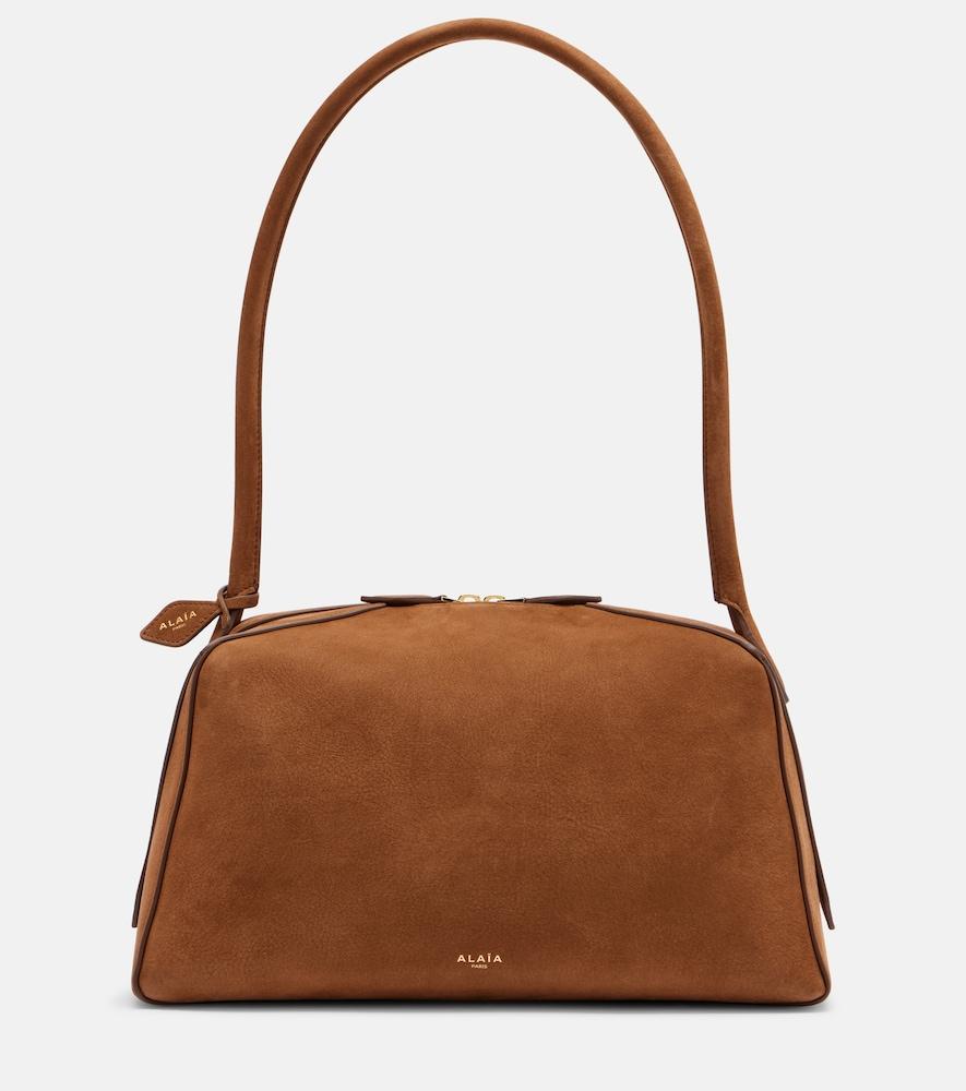 alaïa le bouledogue leather shoulder bag