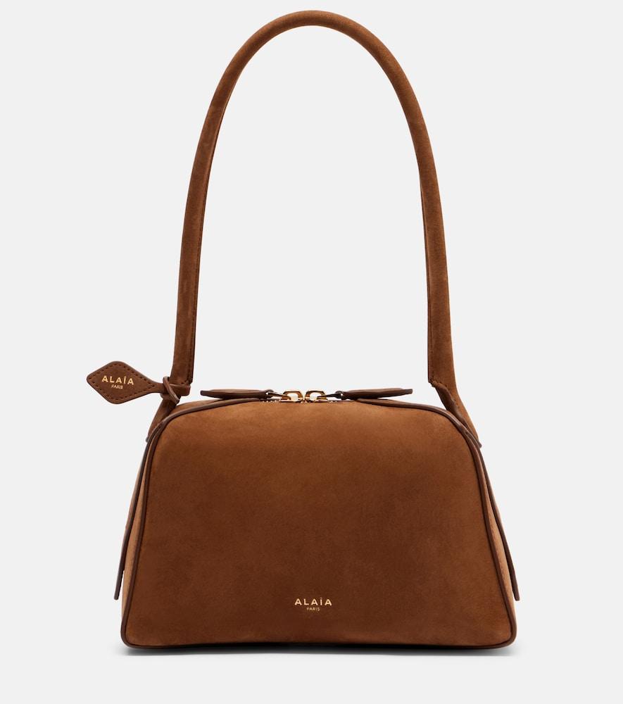 alaïa le bouledouge suede shoulder bag