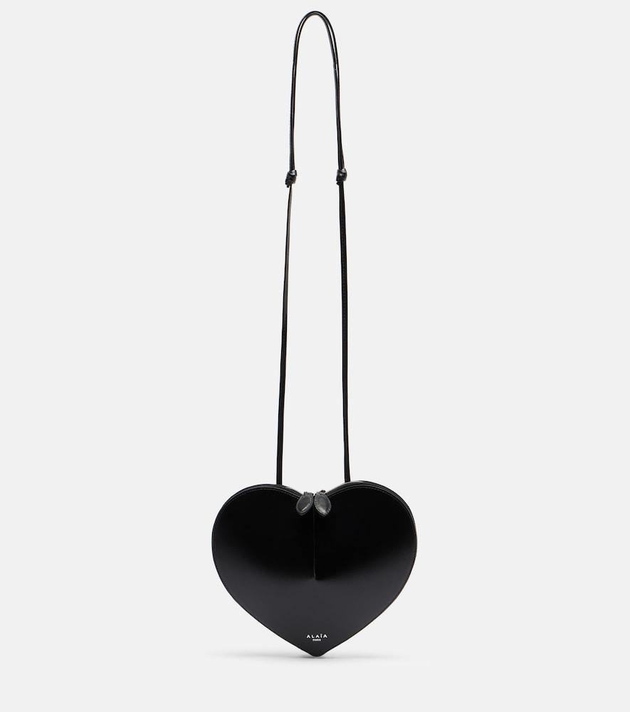 alaïa le caur leather shoulder bag