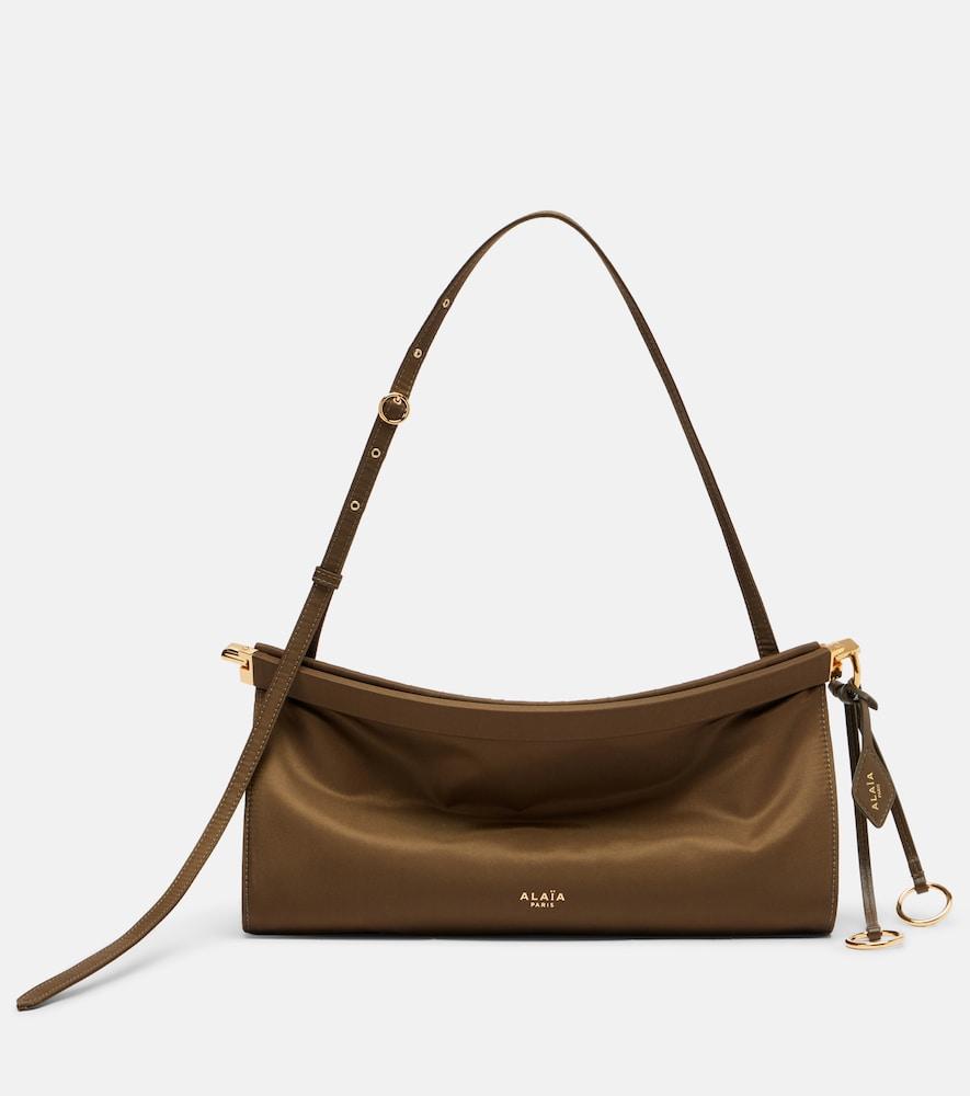 alaïa le click east west medium shoulder bag