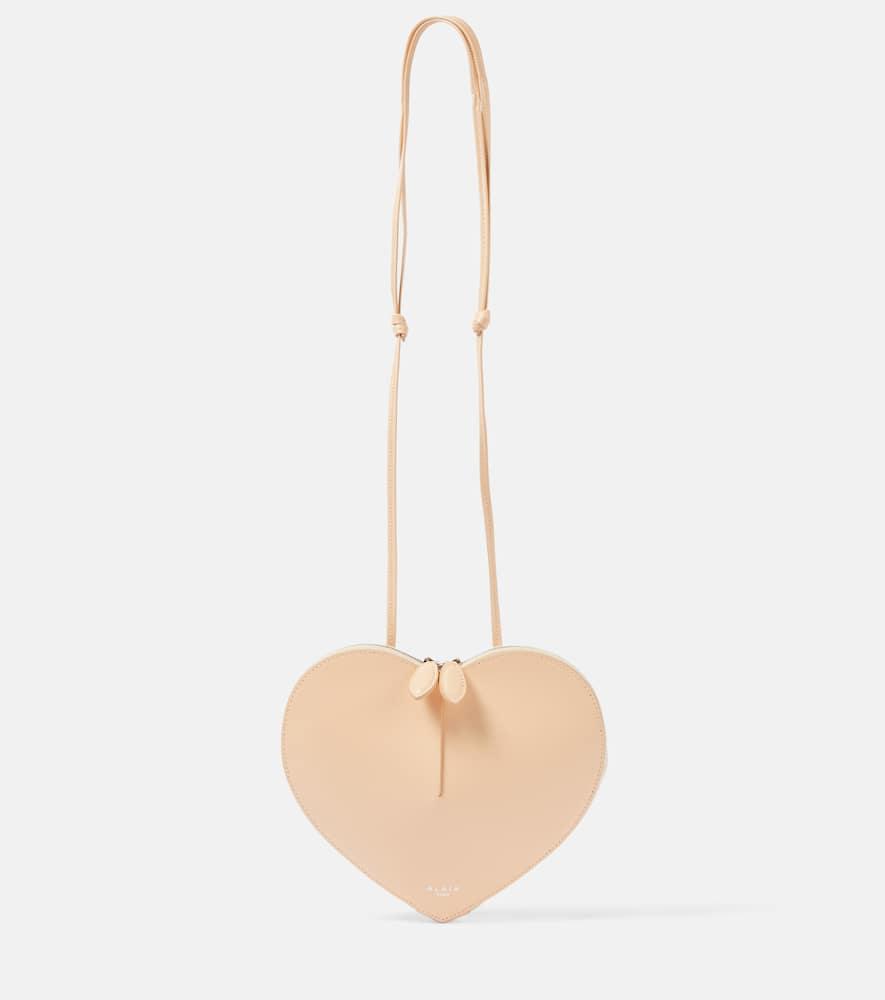 alaïa le coeur leather shoulder bag
