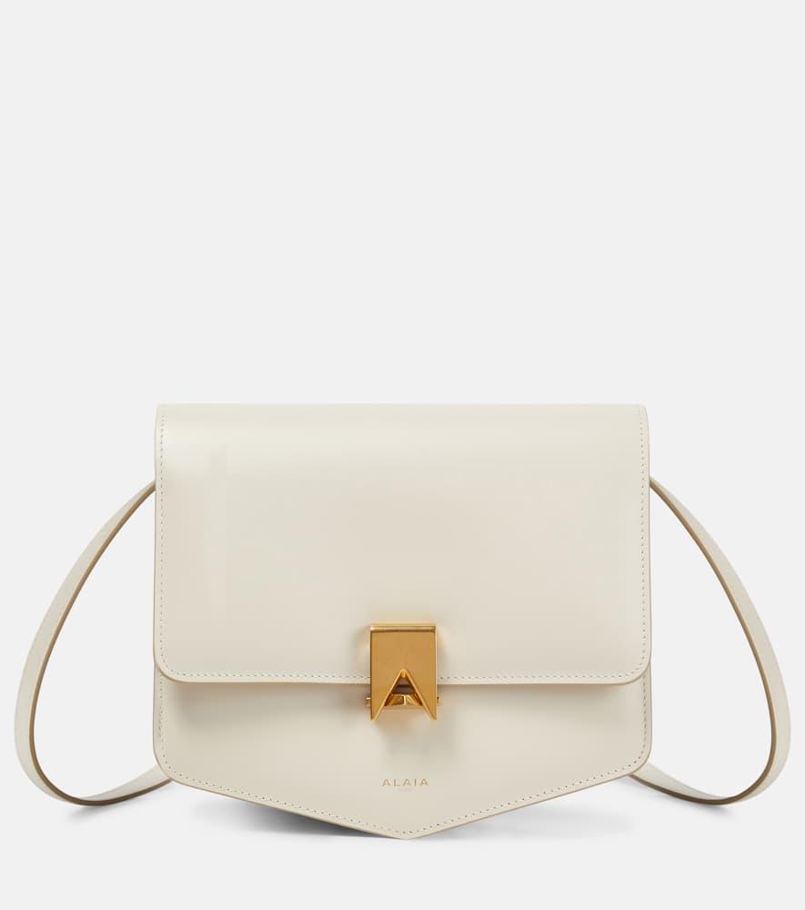 alaïa le papa leather shoulder bag