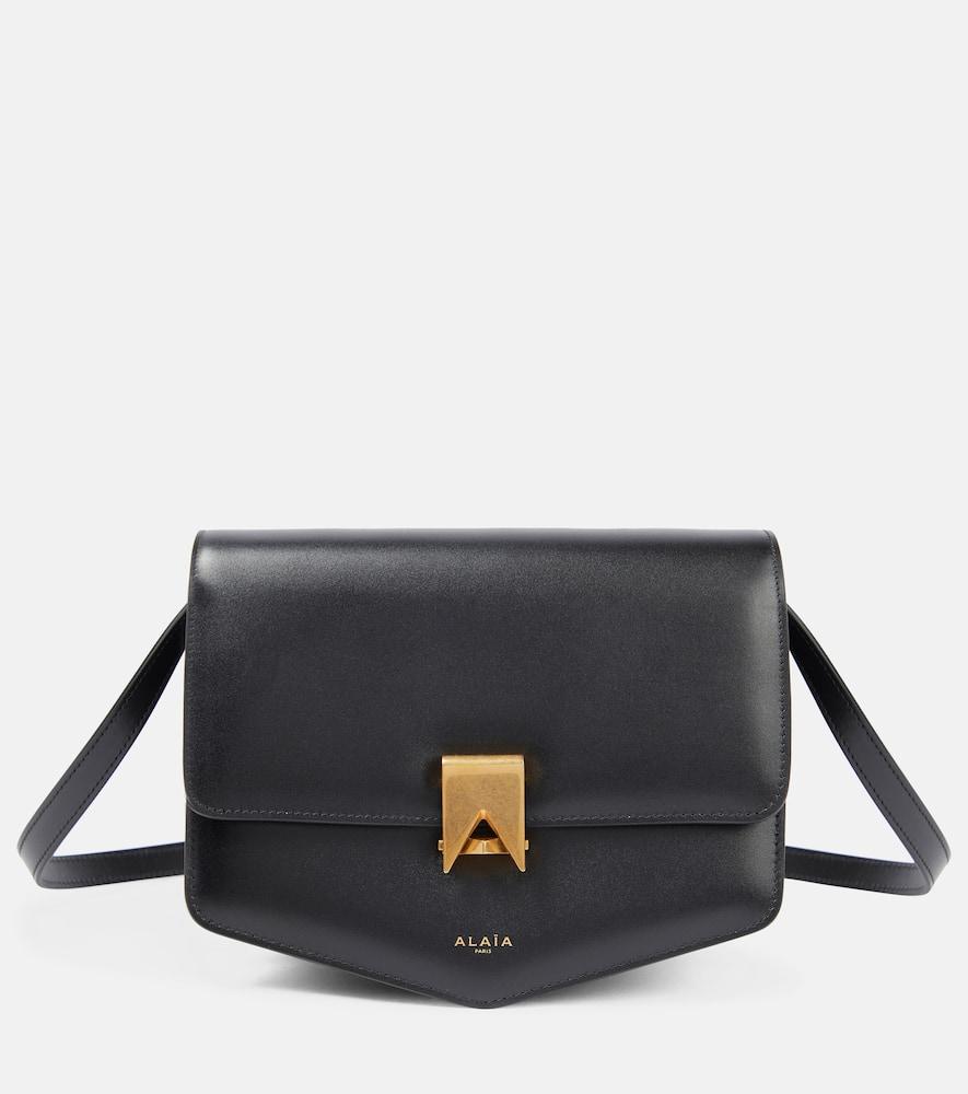 alaïa le papa small leather crossbody bag