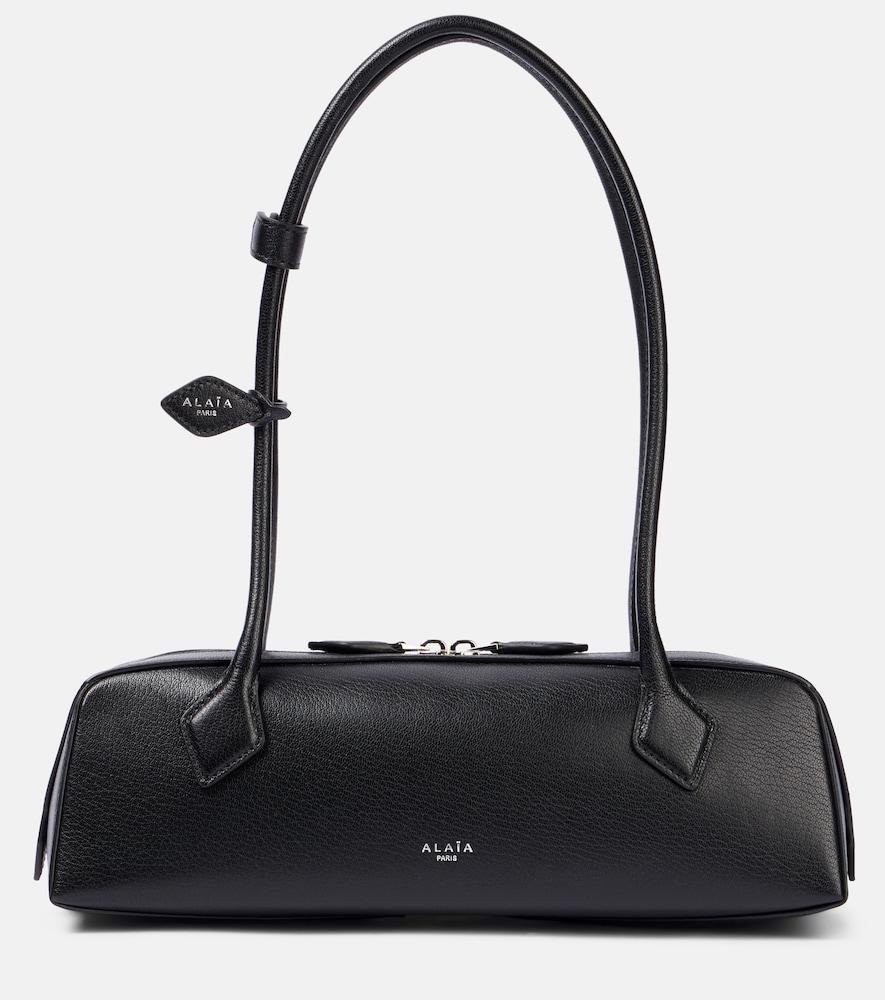 alaïa le teckel leather shoulder bag