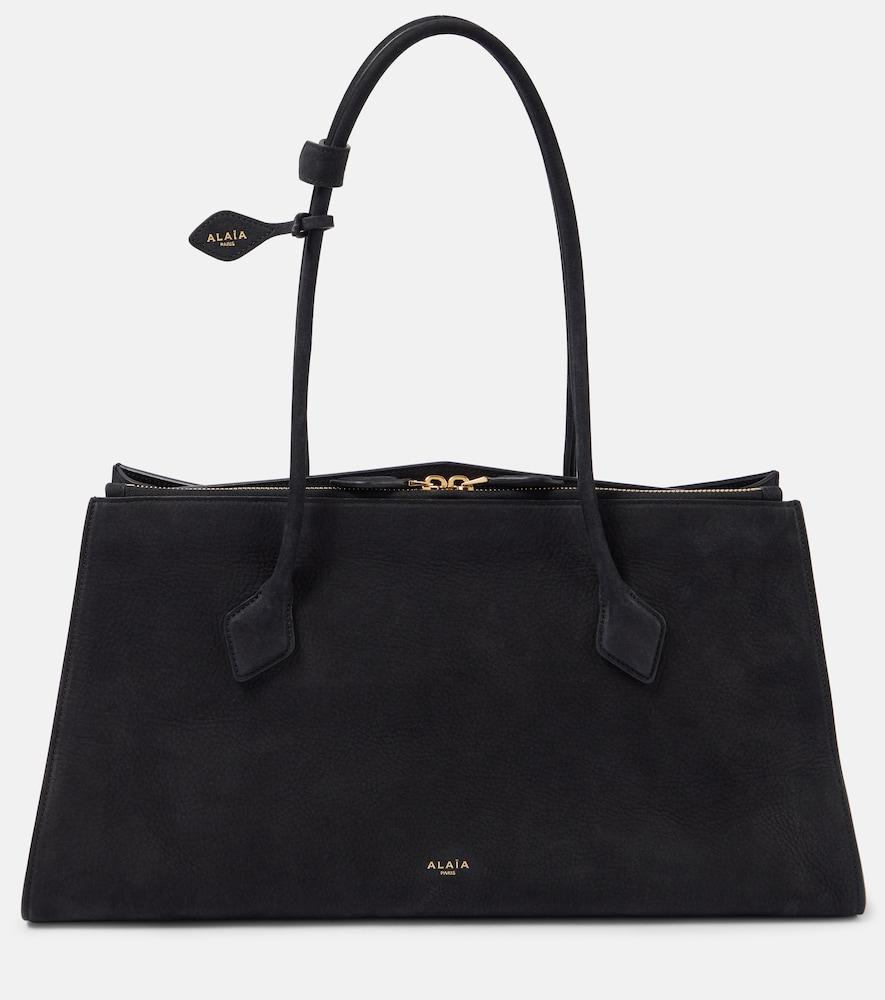 alaïa le teckel leather tote bag