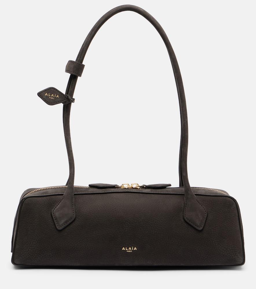 alaïa le teckel medium leather shoulder bag