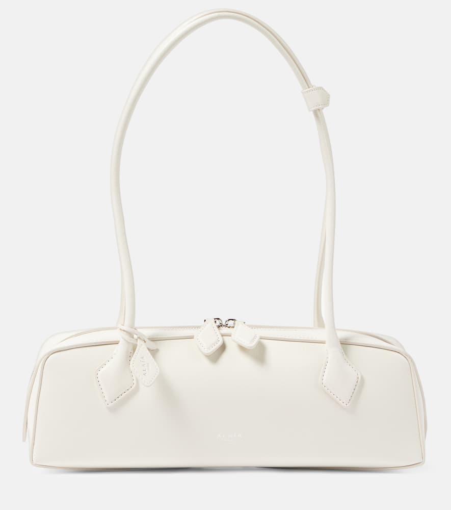 alaïa le teckel medium leather shoulder bag