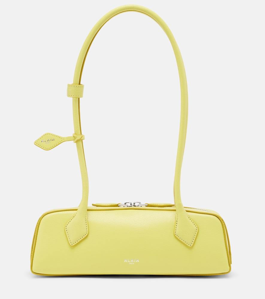 alaïa le teckel small leather shoulder bag