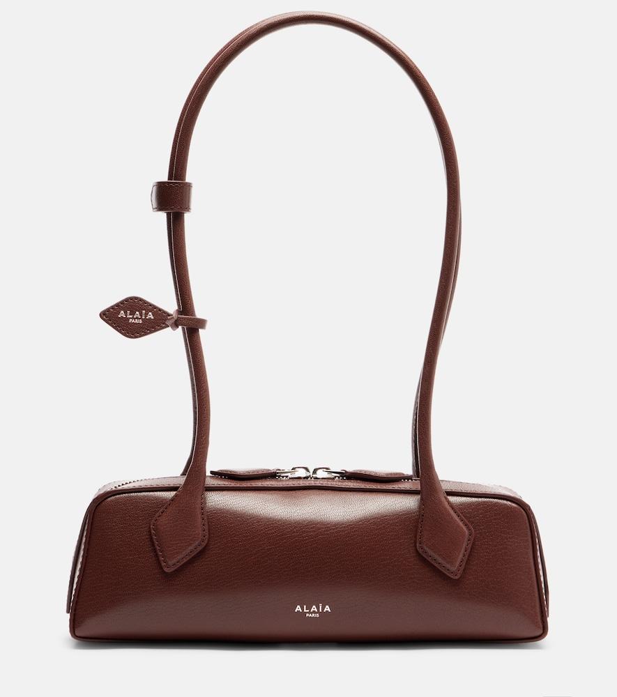 alaïa le teckel small leather shoulder bag