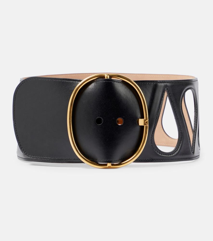 alaïa leather belt