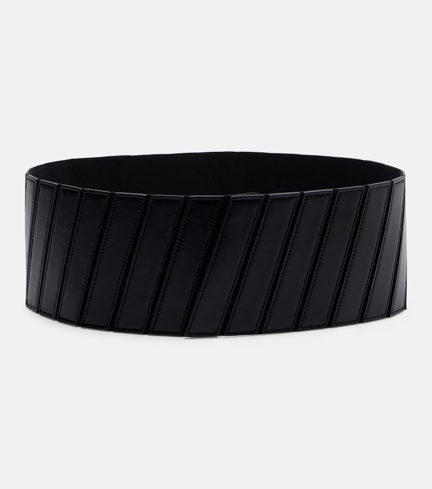 alaïa leather belt