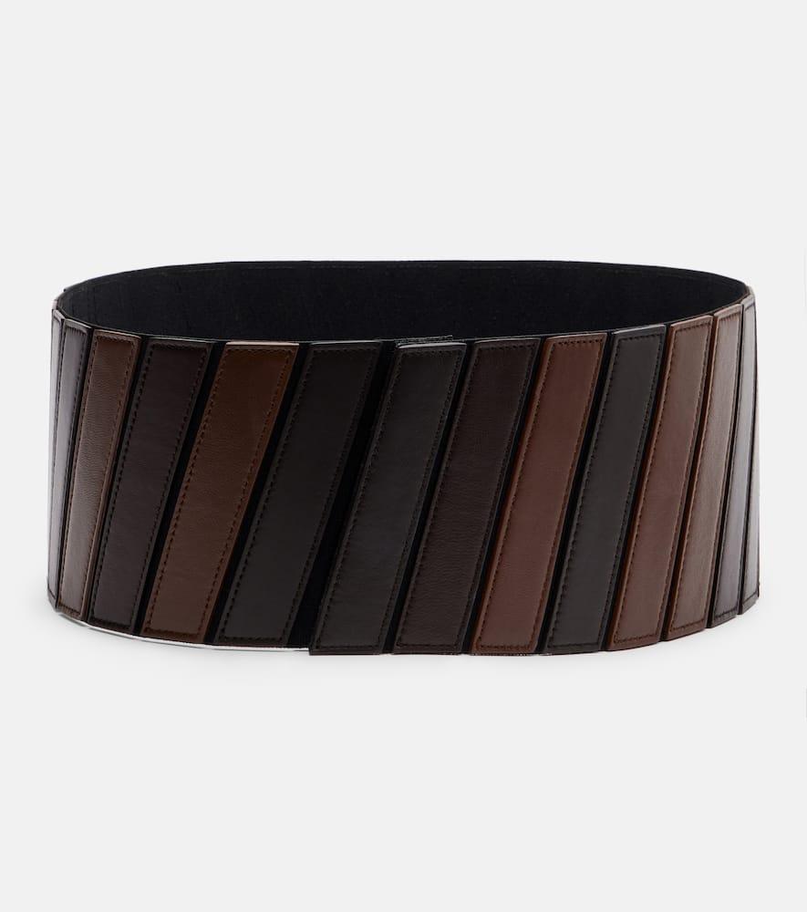 alaïa leather belt