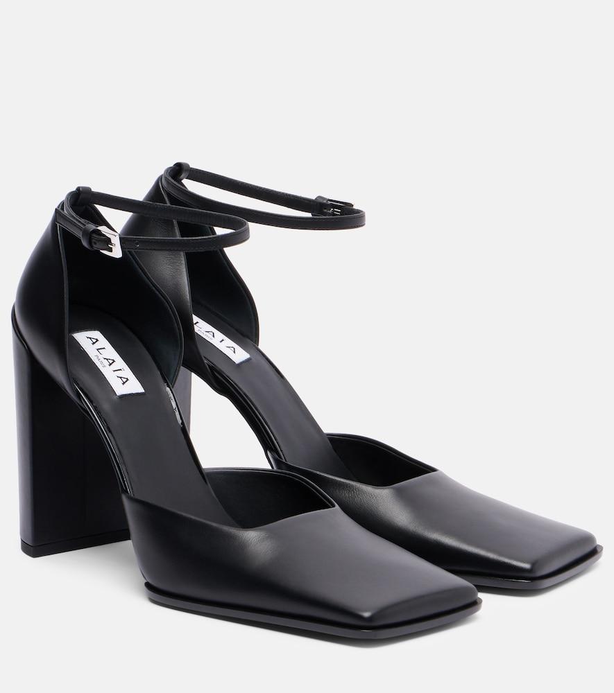 alaïa leather pumps