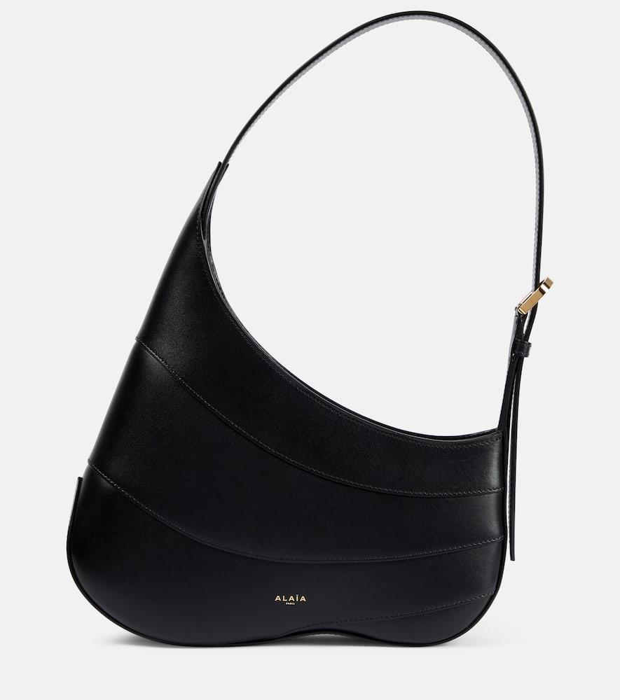 alaïa leather shoulder bag