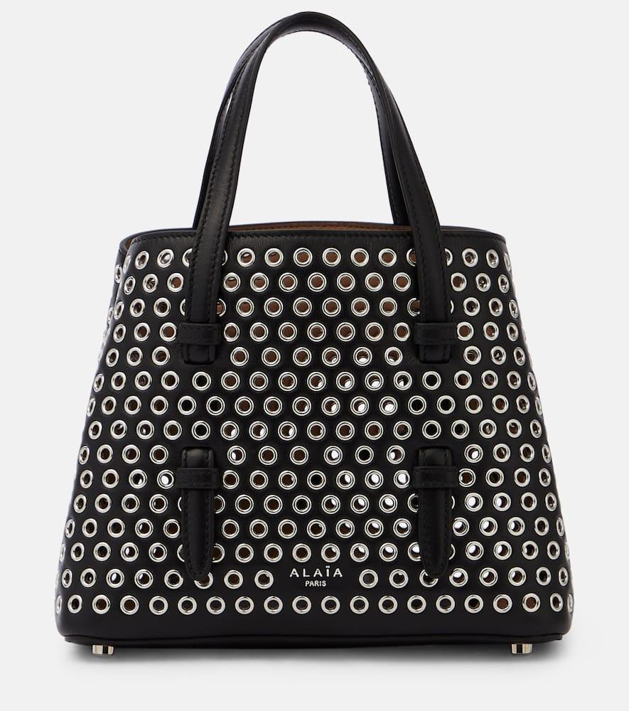 alaïa mina 20 embellished leather tote bag