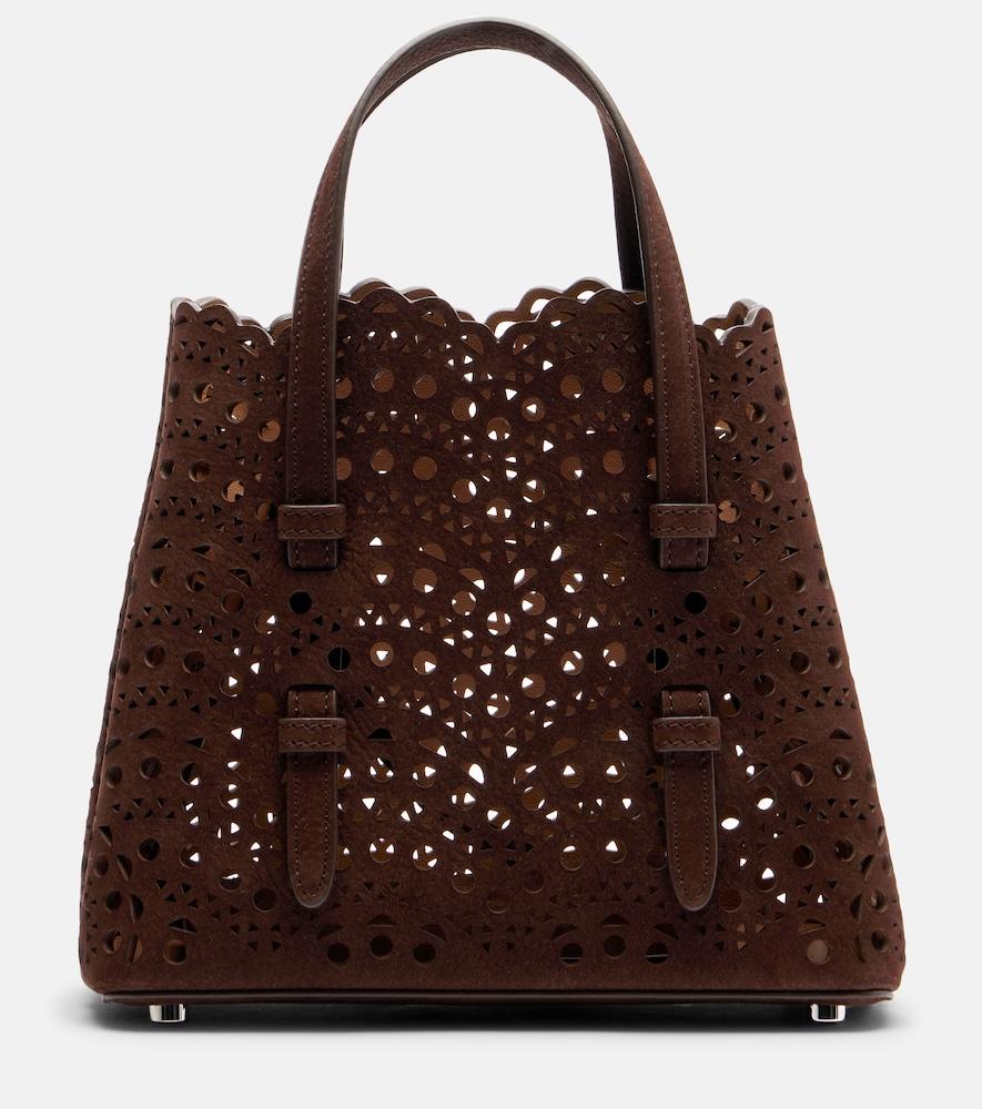 alaïa mina 20 new vienne leather tote bag