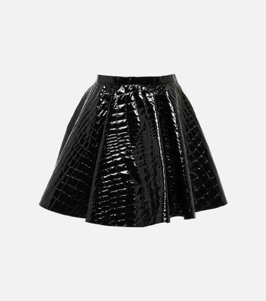 alaïa pleated croc