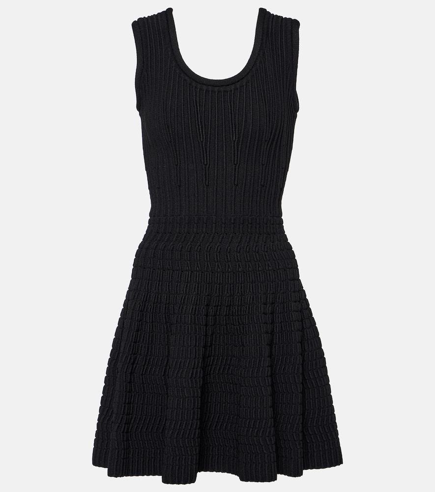 alaïa pointelle minidress