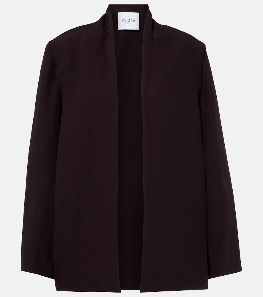 alaïa poplin jacket