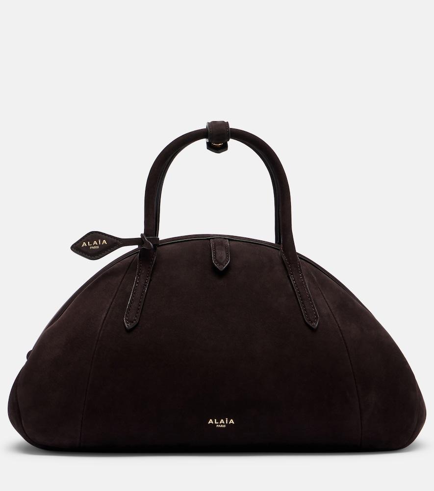 alaïa purse small suede top
