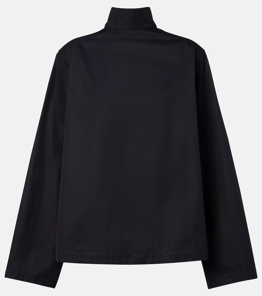 alaïa reversible cotton gabardine jacket