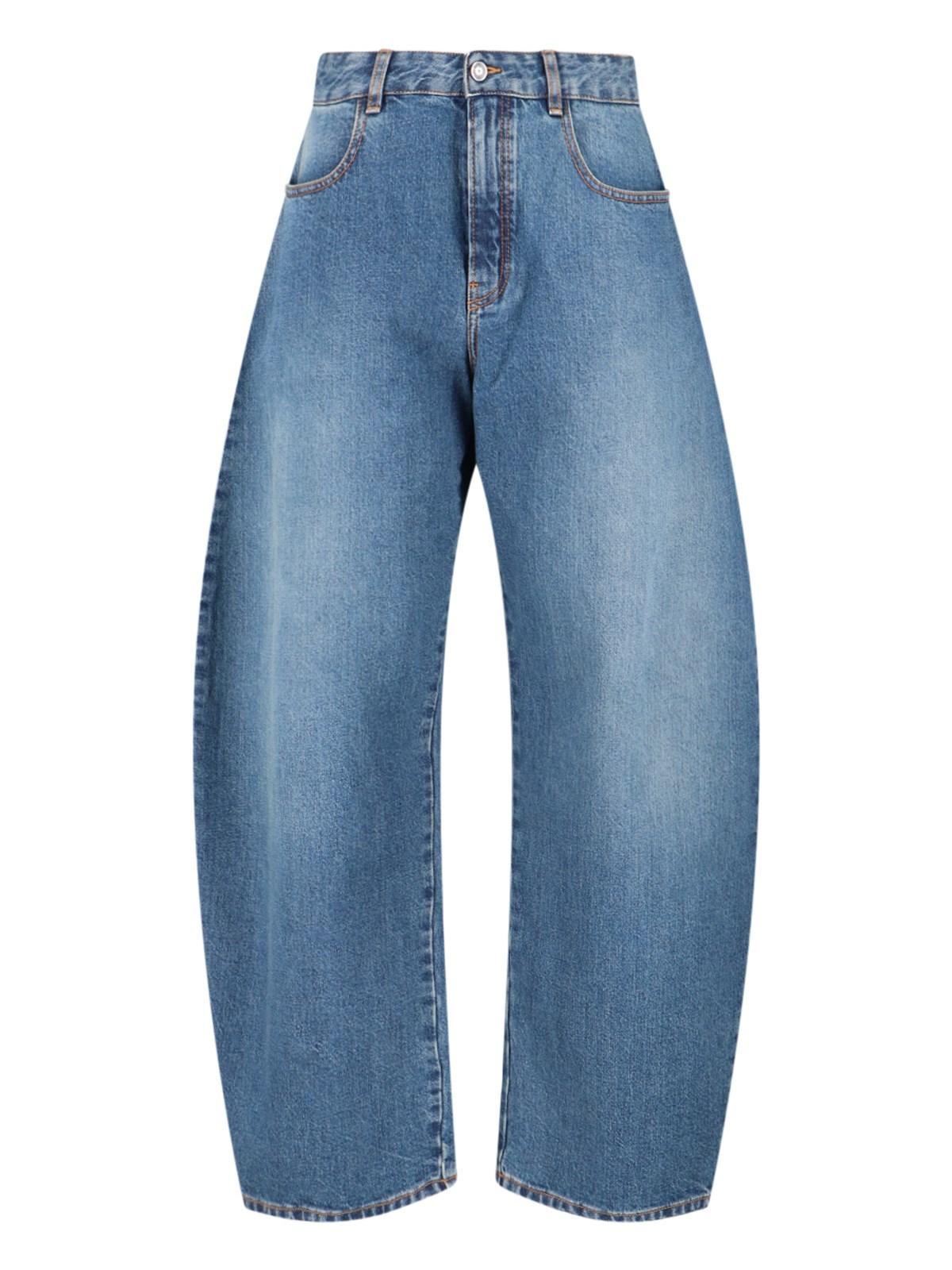 alaïa rounded jeans