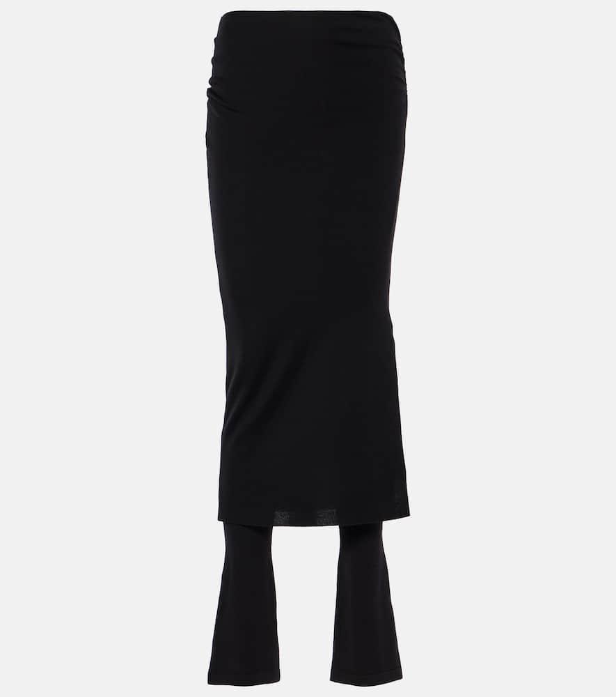 alaïa ruched wool
