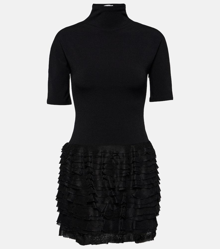 alaïa ruffled high