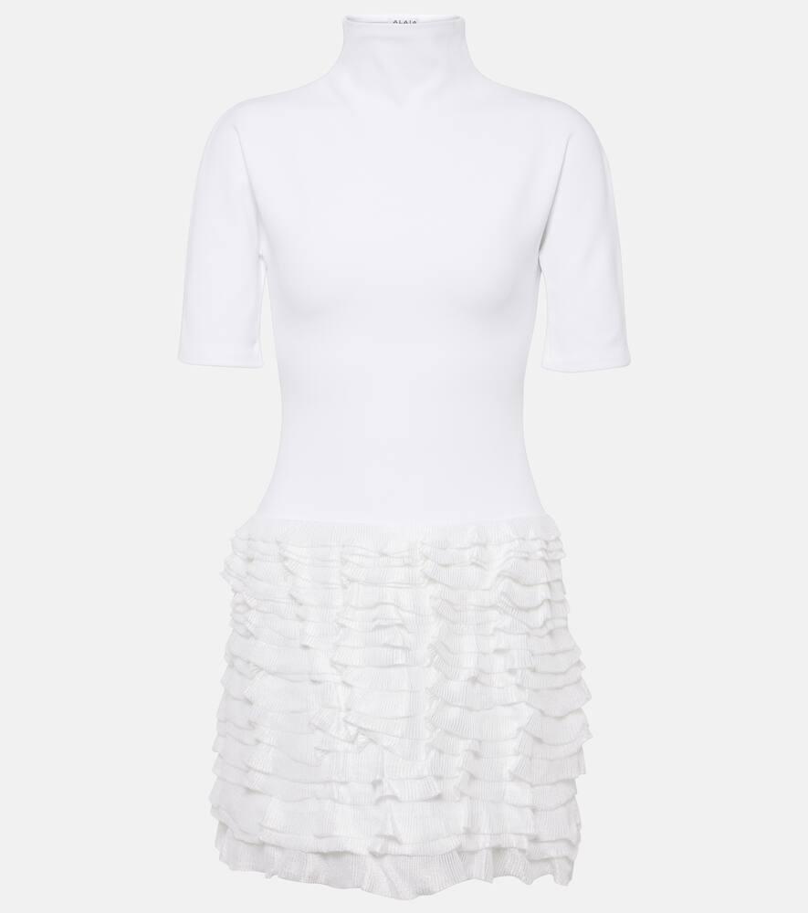 alaïa ruffled high