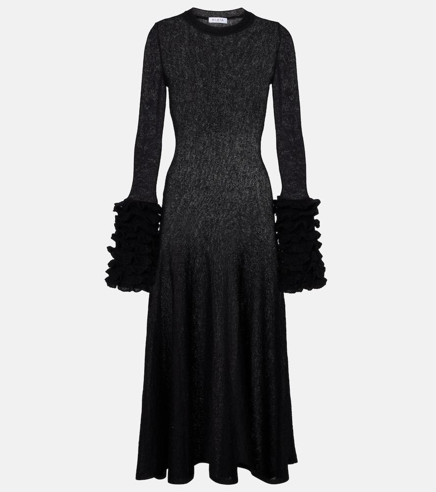 alaïa ruffled mohair