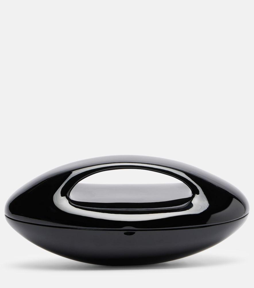 alaïa sculptural minaudiere small clutch