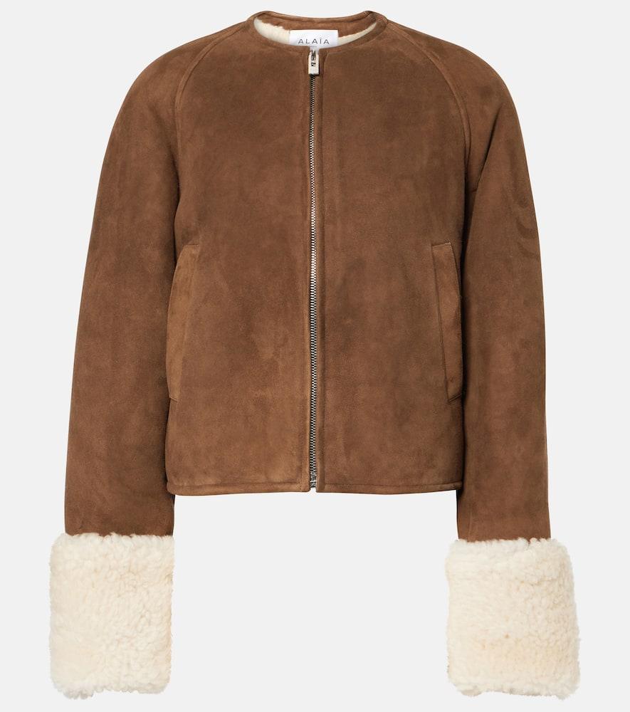 alaïa shearling