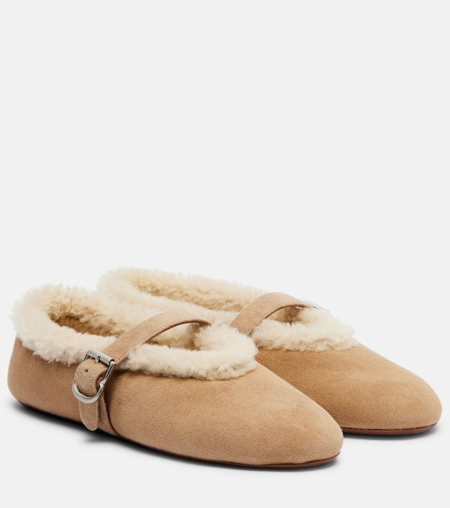 alaïa shearling