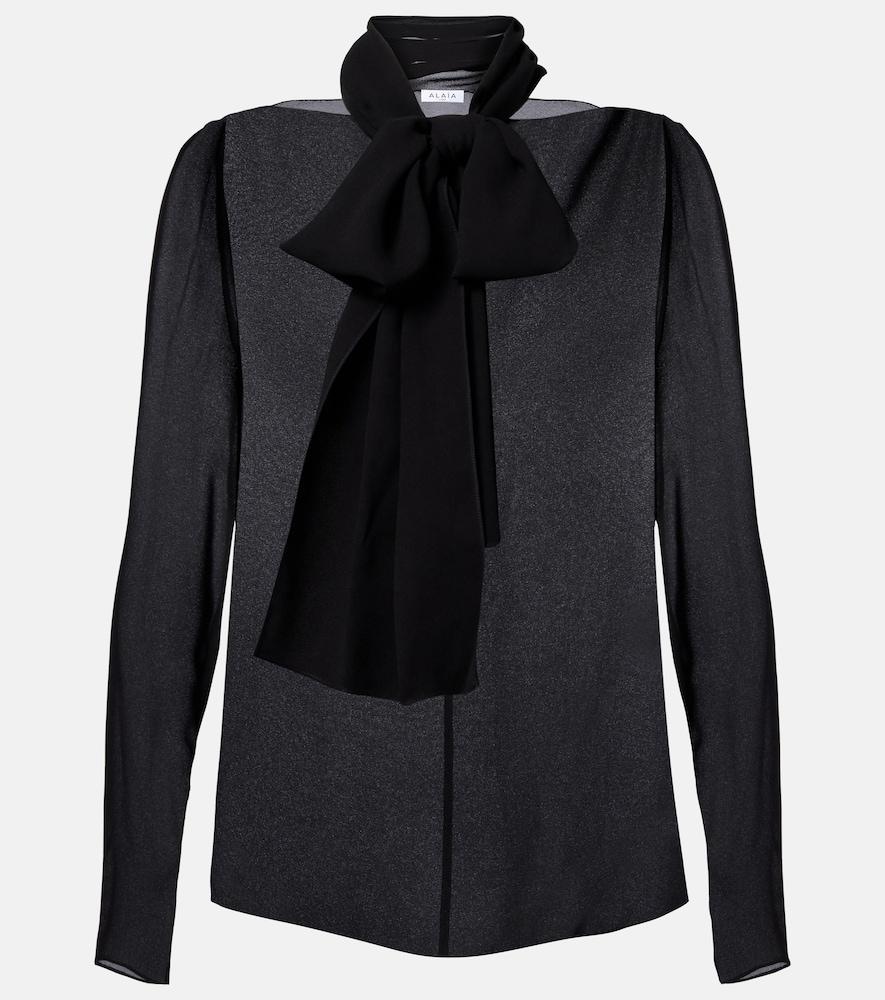 alaïa sheer tie