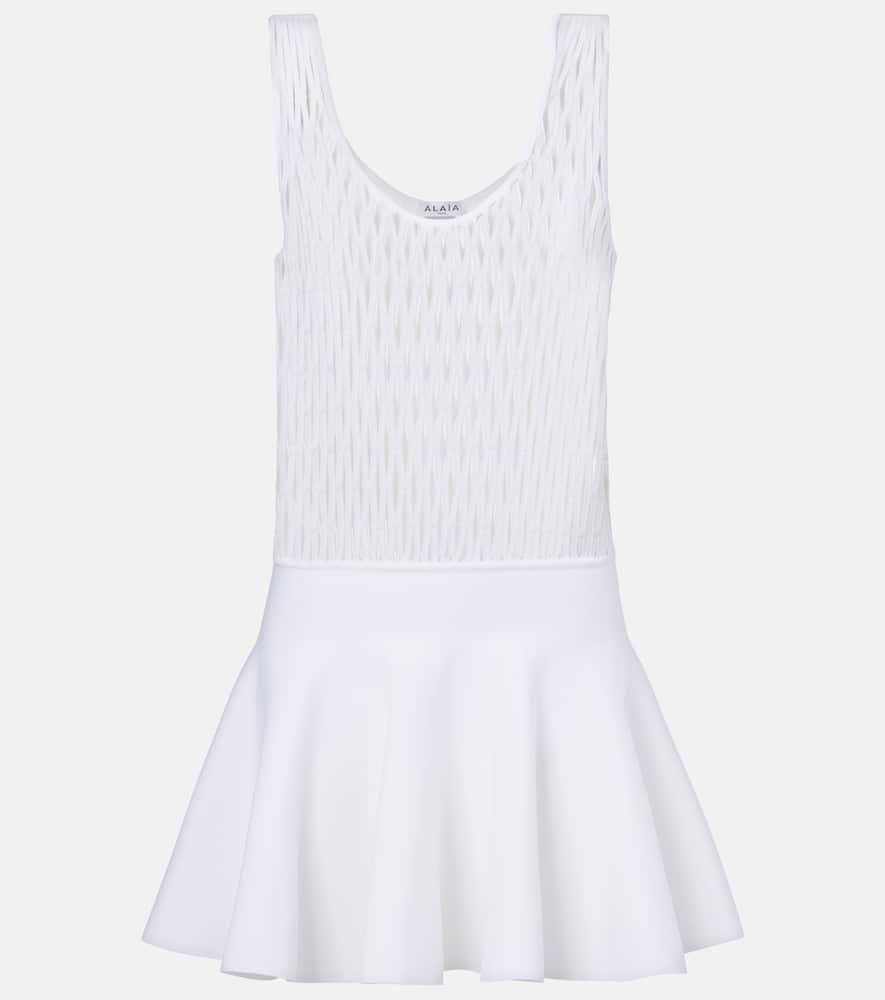 alaïa skater minidress