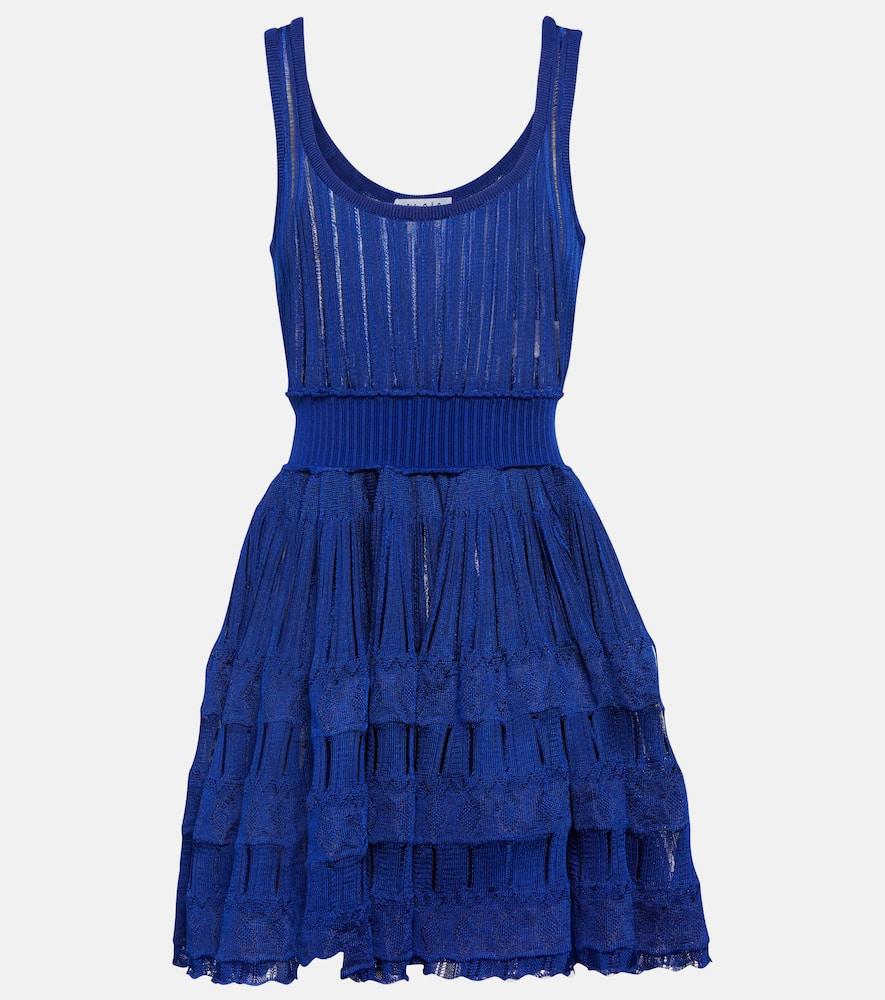 alaïa sleeveless minidress