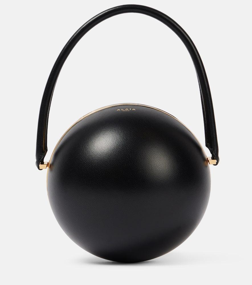 alaïa sphere leather tote bag
