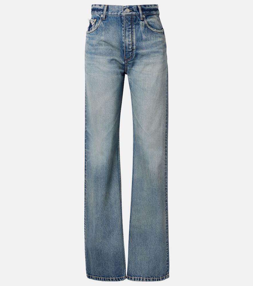 alaïa straight jeans